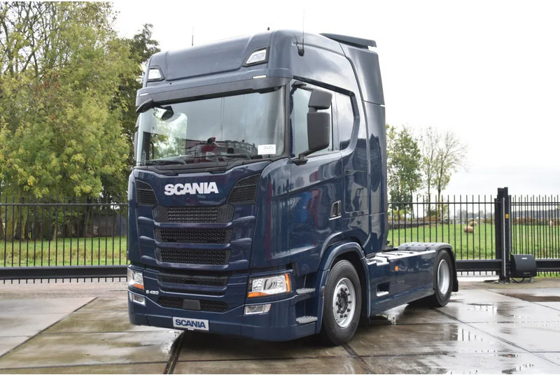 Scania S450 NGS 4x2NB - FULL AIR - 724 TKM - RETARDER - PARK. AIRCO - 2 x FUEL TANKS - TOP CONDITION - - Камион влекач: слика 1 Scania S450 NGS 4x2NB - FULL AIR - 724 TKM - RETARDER - PARK. AIRCO - 2 x FUEL TANKS - TOP CONDITION - - Камион влекач: слика 1