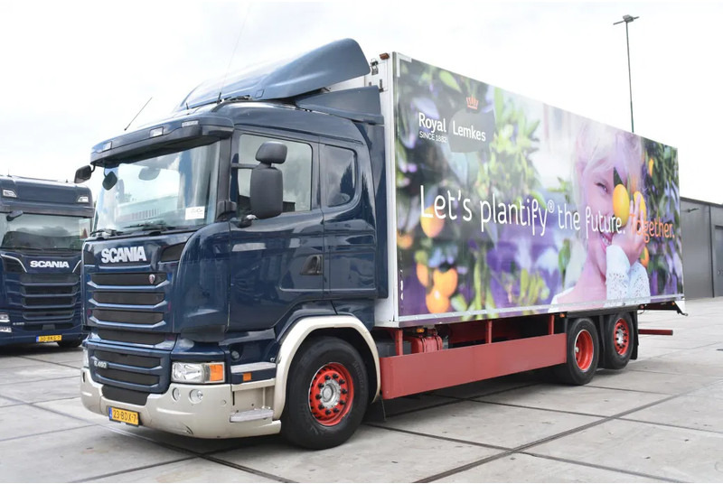 Scania R450 HL 6x2 + THERMO KING TS-300 - RETARDER - WHEELBASE: 510 CM - AIRCO - - Камион ладилник: слика 2 Scania R450 HL 6x2 + THERMO KING TS-300 - RETARDER - WHEELBASE: 510 CM - AIRCO - - Камион ладилник: слика 2