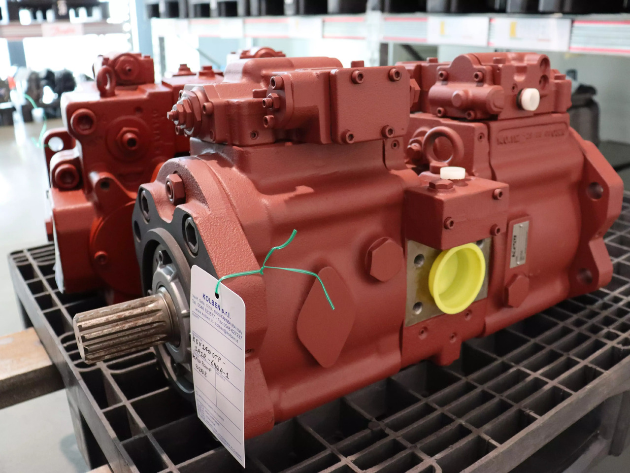 KAWASAKI K5V140DTP1A1R6NOA1 - Хидрауличен мотор за Градежна машина: слика 1 KAWASAKI K5V140DTP1A1R6NOA1 - Хидрауличен мотор за Градежна машина: слика 1