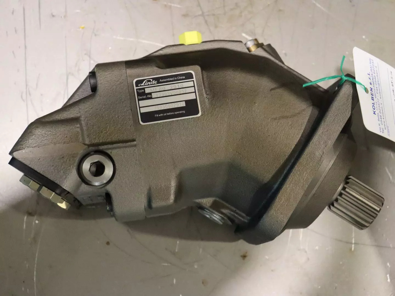 LINDE CMF80 2910 - Хидрауличен мотор за Градежна машина: слика 1 LINDE CMF80 2910 - Хидрауличен мотор за Градежна машина: слика 1