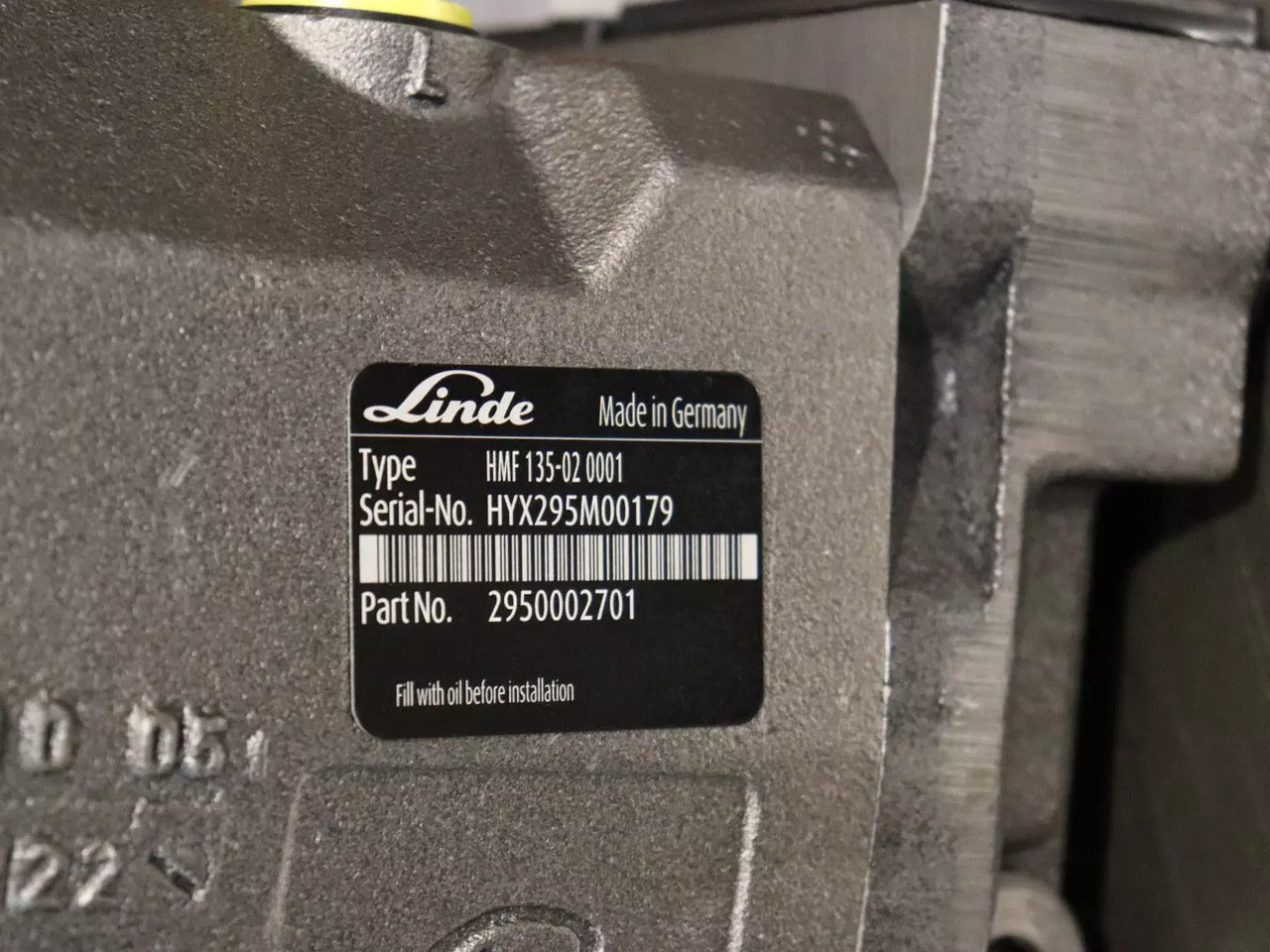 LINDE HMF 135-02 - Хидрауличен мотор за Градежна машина: слика 4 LINDE HMF 135-02 - Хидрауличен мотор за Градежна машина: слика 4