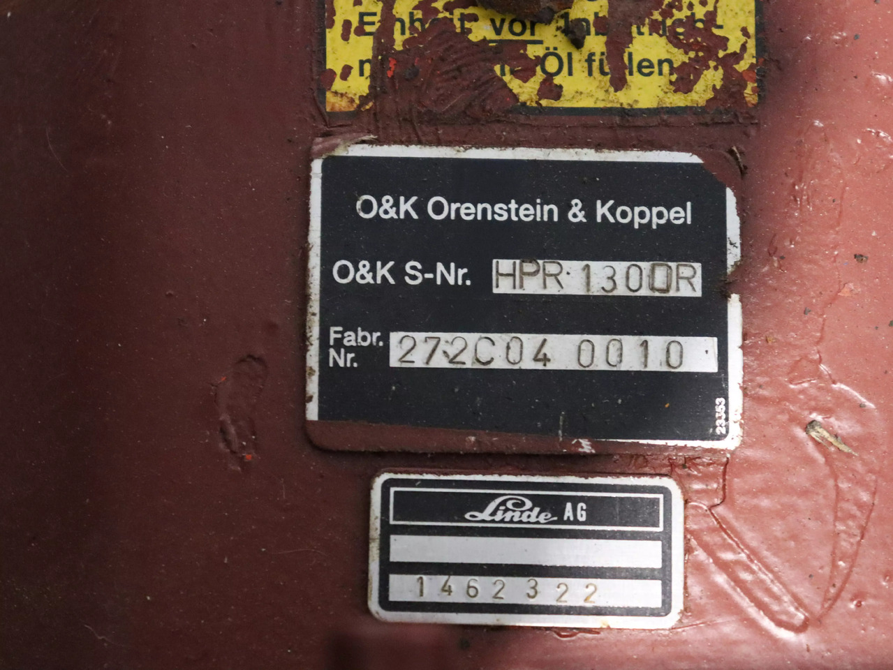 LINDE HPR 130D - Хидраулична пумпа за Градежна машина: слика 5 LINDE HPR 130D - Хидраулична пумпа за Градежна машина: слика 5