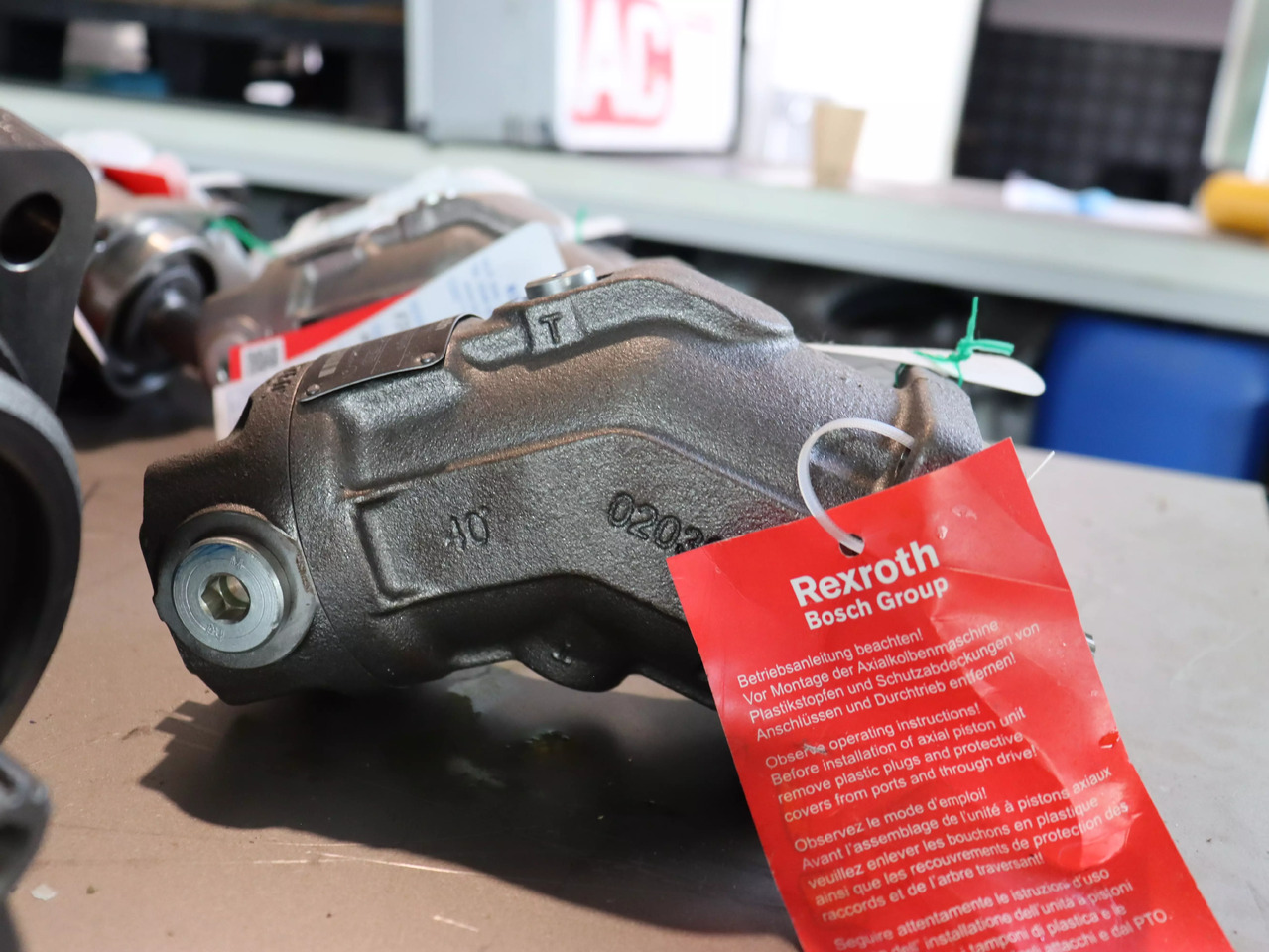 REXROTH A2FM10/61W-VZB040 - Хидрауличен мотор за Градежна машина: слика 1 REXROTH A2FM10/61W-VZB040 - Хидрауличен мотор за Градежна машина: слика 1