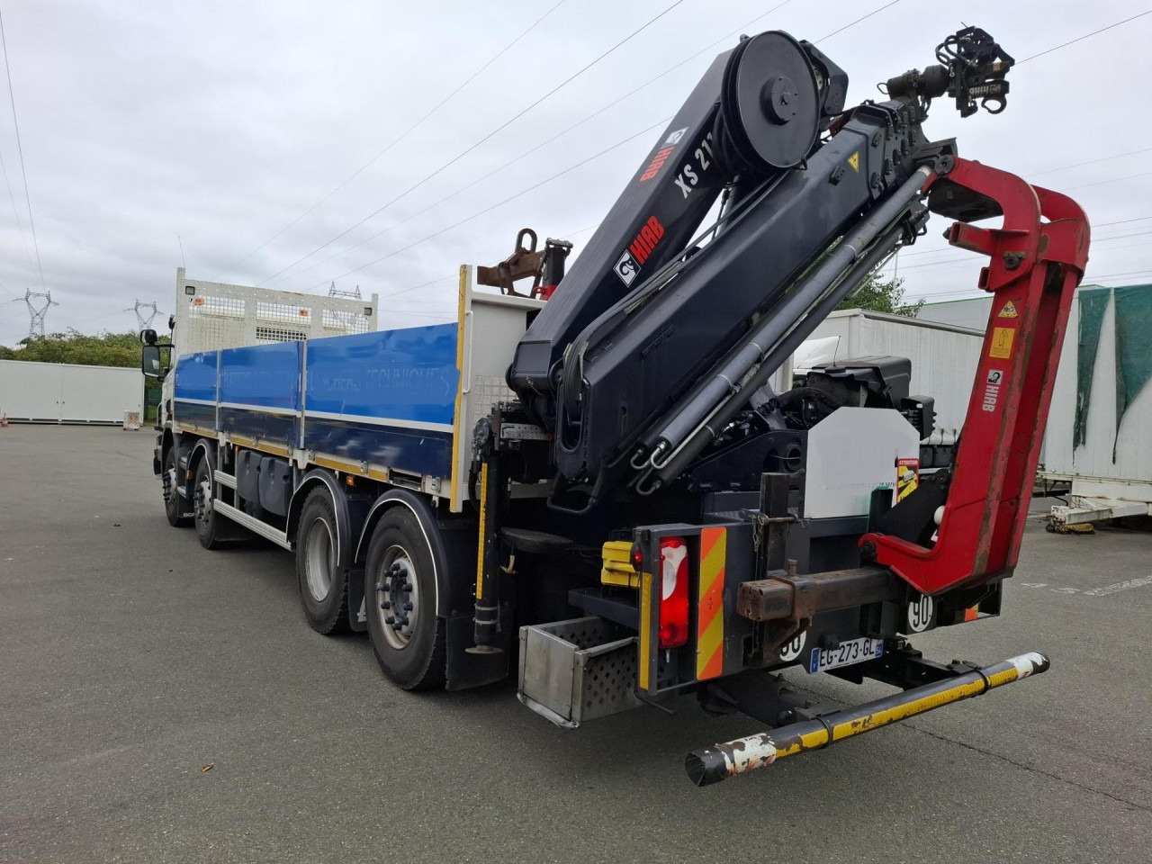 SCANIA SCANIA P41 8/2*6 Plat +Grue 21TM - Камион со кабинска шасија: слика 4 SCANIA SCANIA P41 8/2*6 Plat +Grue 21TM - Камион со кабинска шасија: слика 4