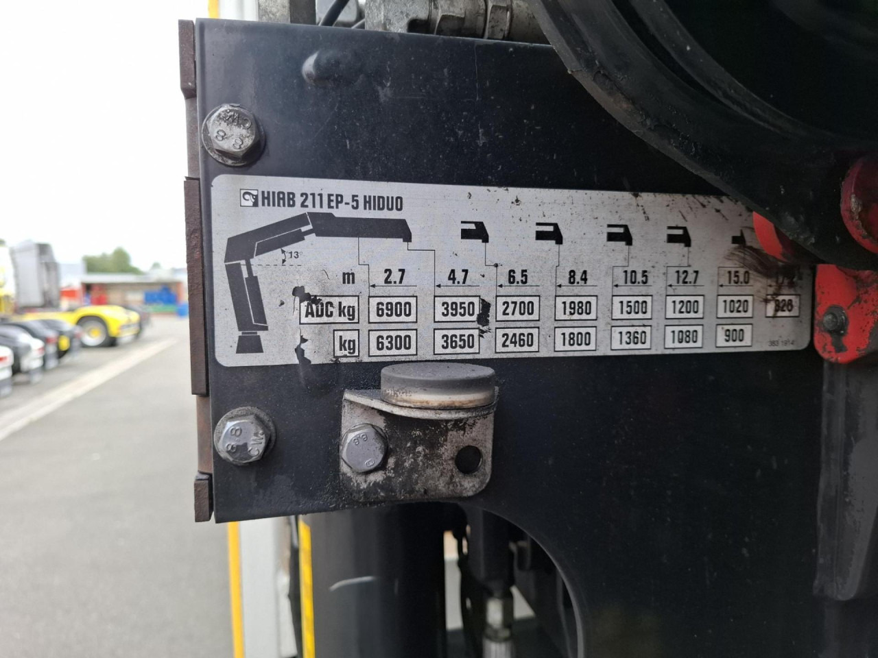 SCANIA SCANIA P41 8/2*6 Plat +Grue 21TM - Камион со кабинска шасија: слика 5 SCANIA SCANIA P41 8/2*6 Plat +Grue 21TM - Камион со кабинска шасија: слика 5