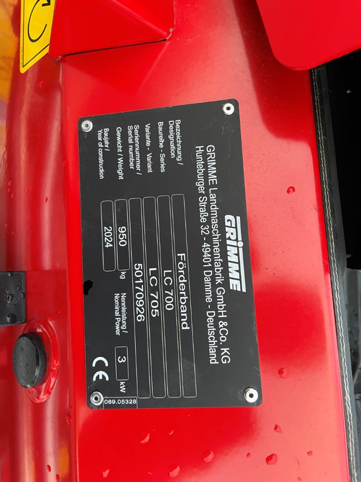 Grimme LC 705 - Rental - Опрема за складирање: слика 2 Grimme LC 705 - Rental - Опрема за складирање: слика 2