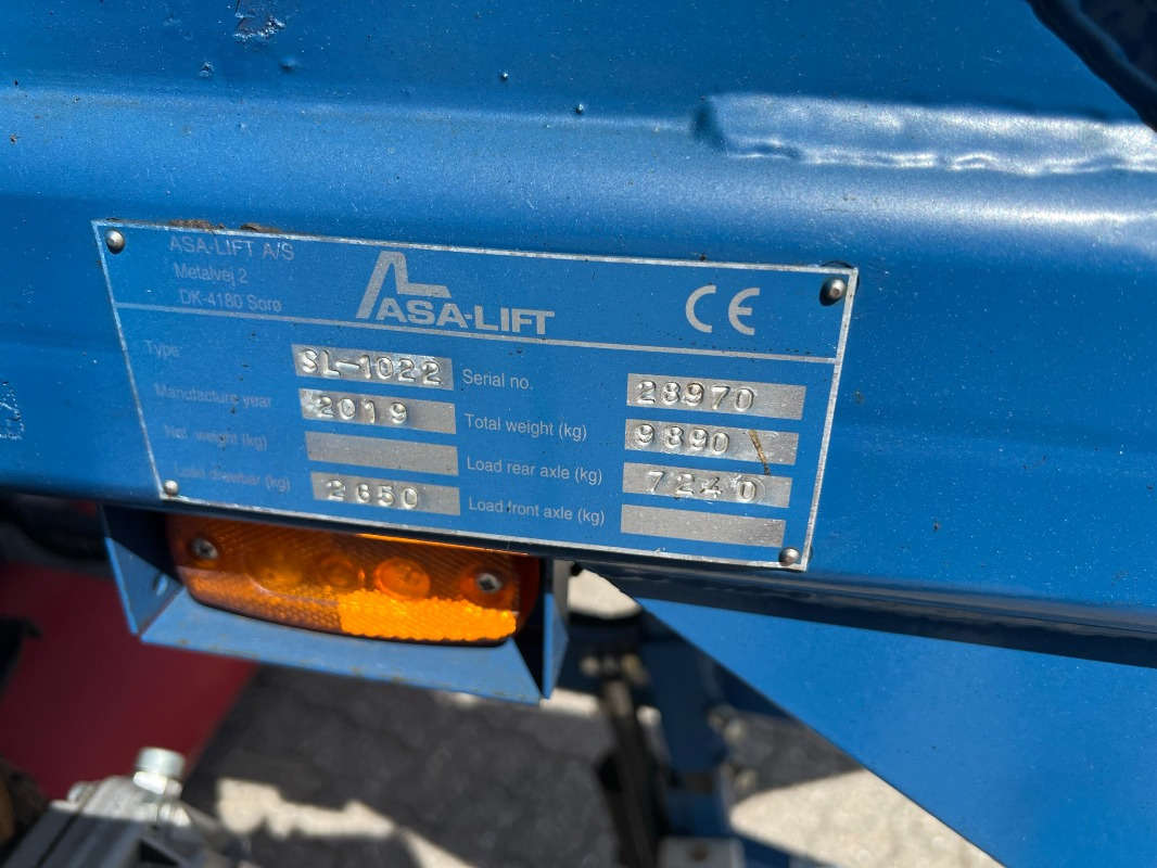 ASA-Lift ASA-LIFT SL-1022 - Додатни делови за жнеач: слика 2 ASA-Lift ASA-LIFT SL-1022 - Додатни делови за жнеач: слика 2