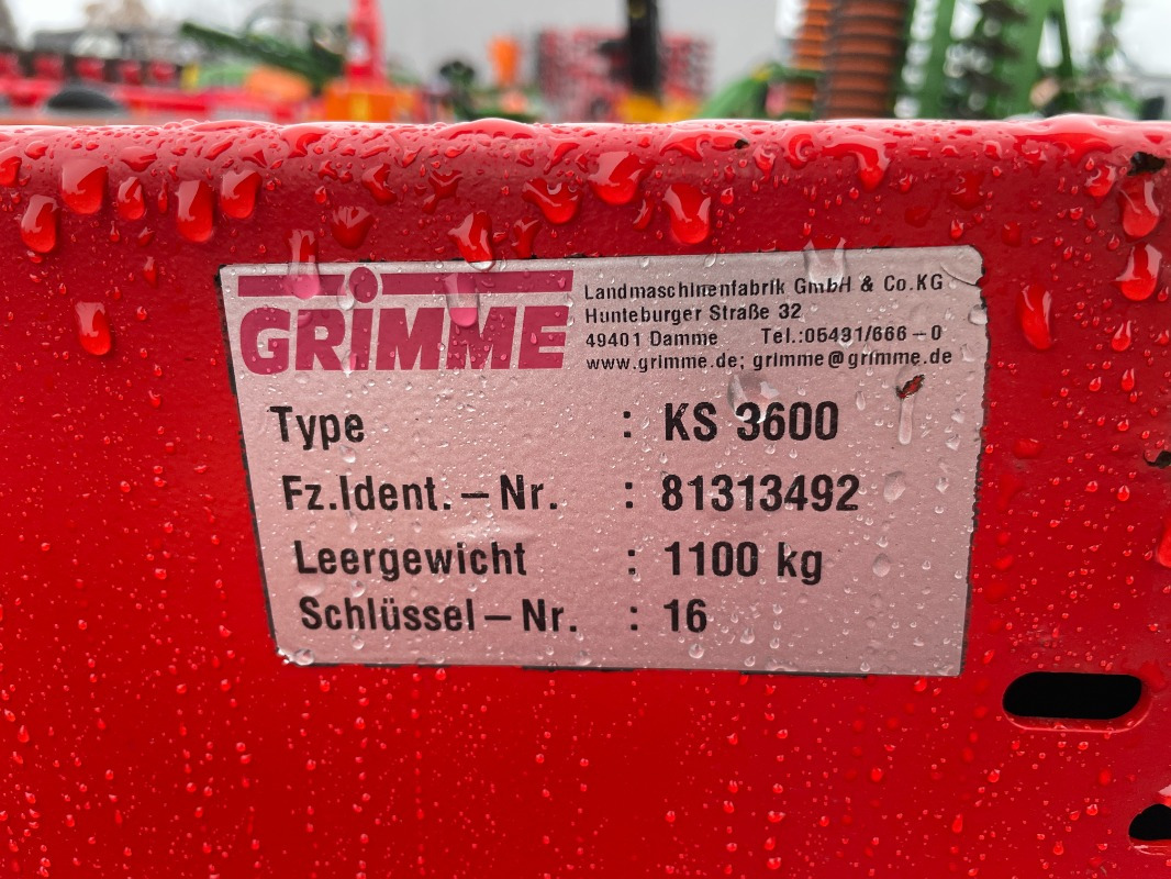 Grimme KS-3600 - Комбајн за компир: слика 2 Grimme KS-3600 - Комбајн за компир: слика 2