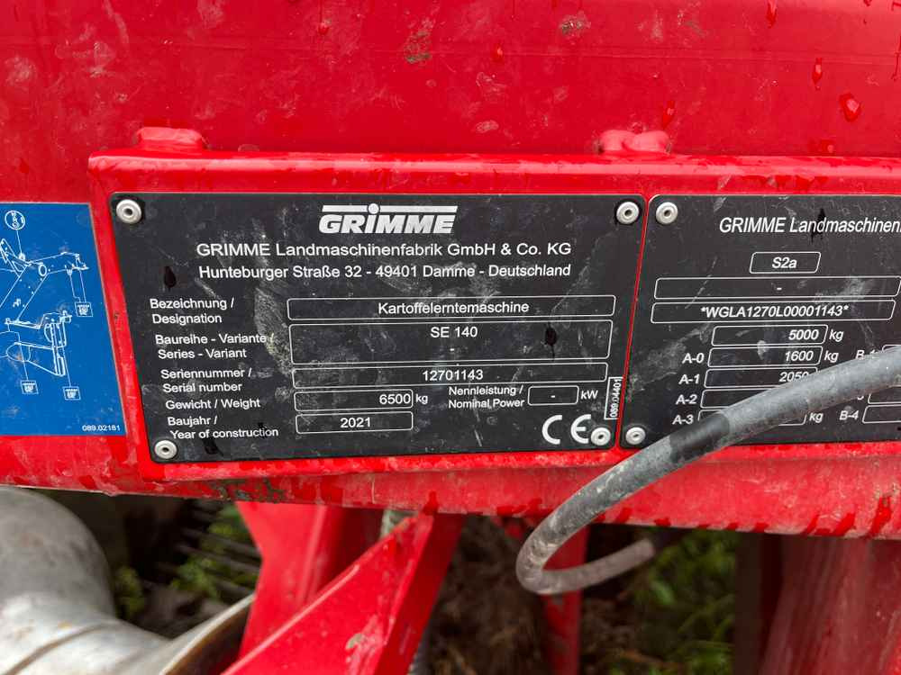 Grimme SE-140-UB - Машина за жнеење: слика 2 Grimme SE-140-UB - Машина за жнеење: слика 2