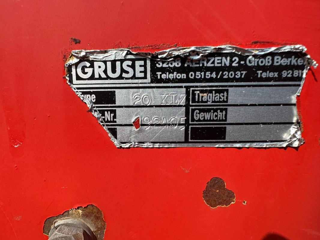 Gruse Gruse VL-20-KLZ - Машина за жнеење: слика 2 Gruse Gruse VL-20-KLZ - Машина за жнеење: слика 2