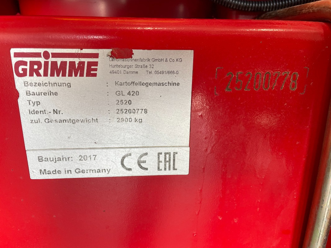 Машина за жнеење Grimme GL 420: слика 19