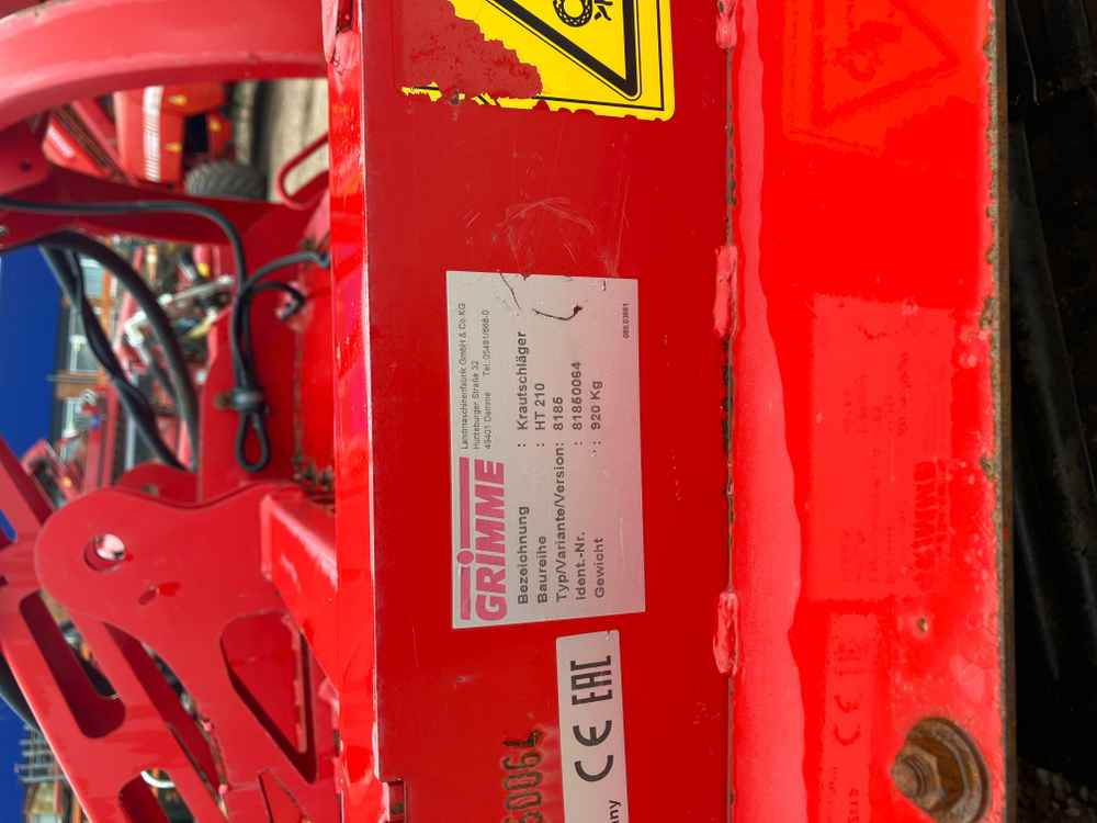 Grimme Grimme HT 210 Front Mounted Self-Propelled Topper - Машина за жнеење: слика 2 Grimme Grimme HT 210 Front Mounted Self-Propelled Topper - Машина за жнеење: слика 2