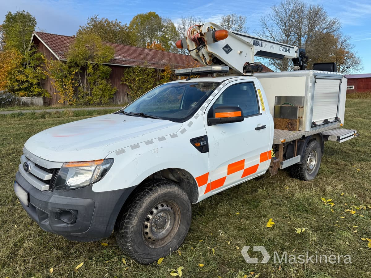 Arbetsbil Ford Ranger med Versalift - Товарно комбе: слика 1 Arbetsbil Ford Ranger med Versalift - Товарно комбе: слика 1