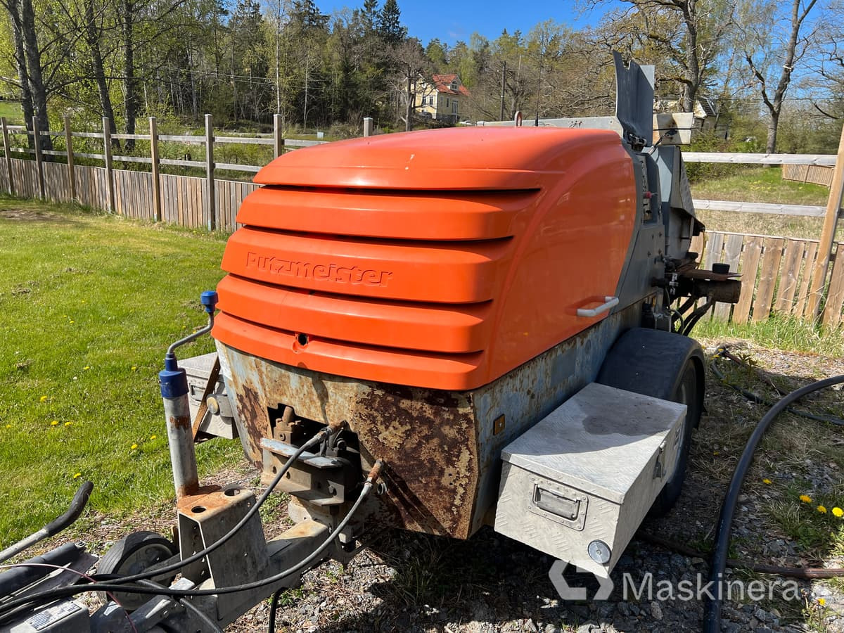 Betongpump Släpvagn Putzmeister P718 - Стационарна бетонска пумпа: слика 2 Betongpump Släpvagn Putzmeister P718 - Стационарна бетонска пумпа: слика 2