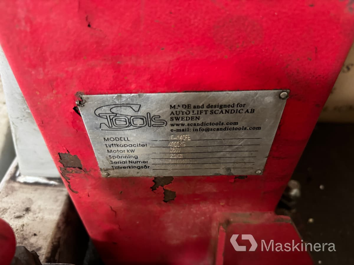 STools Tvåpelarlyft ScandicTools LF-140FE - Друга машина: слика 3 STools Tvåpelarlyft ScandicTools LF-140FE - Друга машина: слика 3