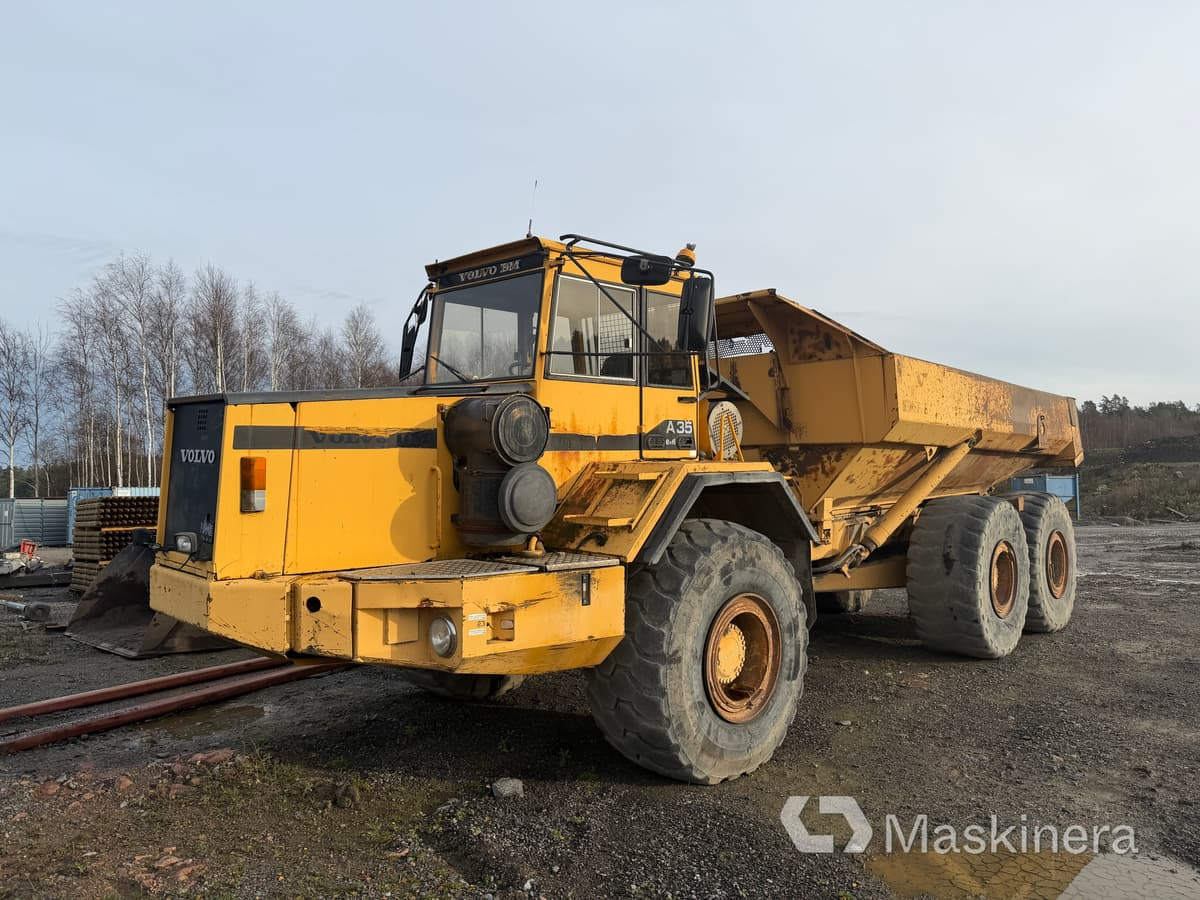 Dumper Volvo A35 - Зглобен истоварувач: слика 1 Dumper Volvo A35 - Зглобен истоварувач: слика 1