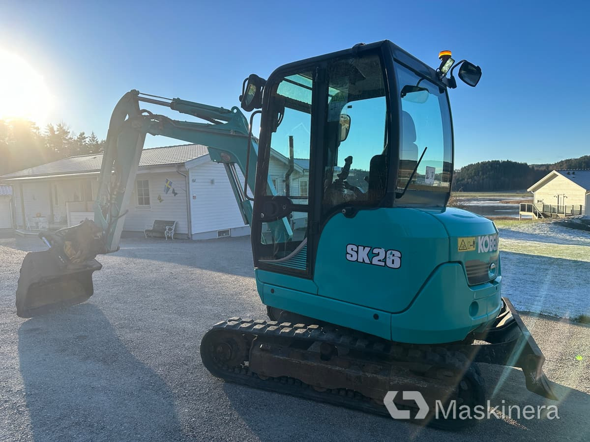 Grävmaskin Kobelco SK26 - Багер гасеничар: слика 3 Grävmaskin Kobelco SK26 - Багер гасеничар: слика 3
