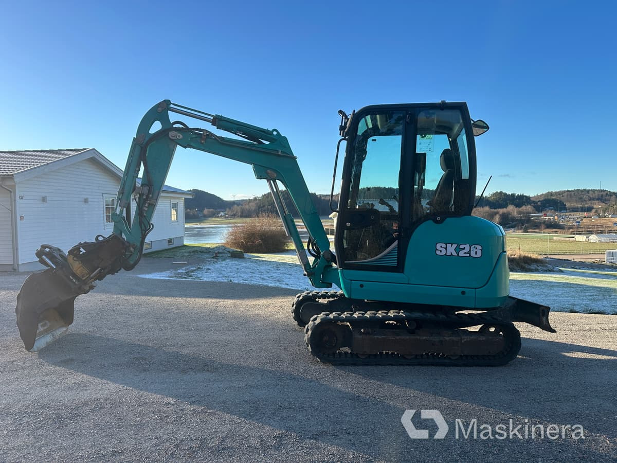 Grävmaskin Kobelco SK26 - Багер гасеничар: слика 2 Grävmaskin Kobelco SK26 - Багер гасеничар: слика 2
