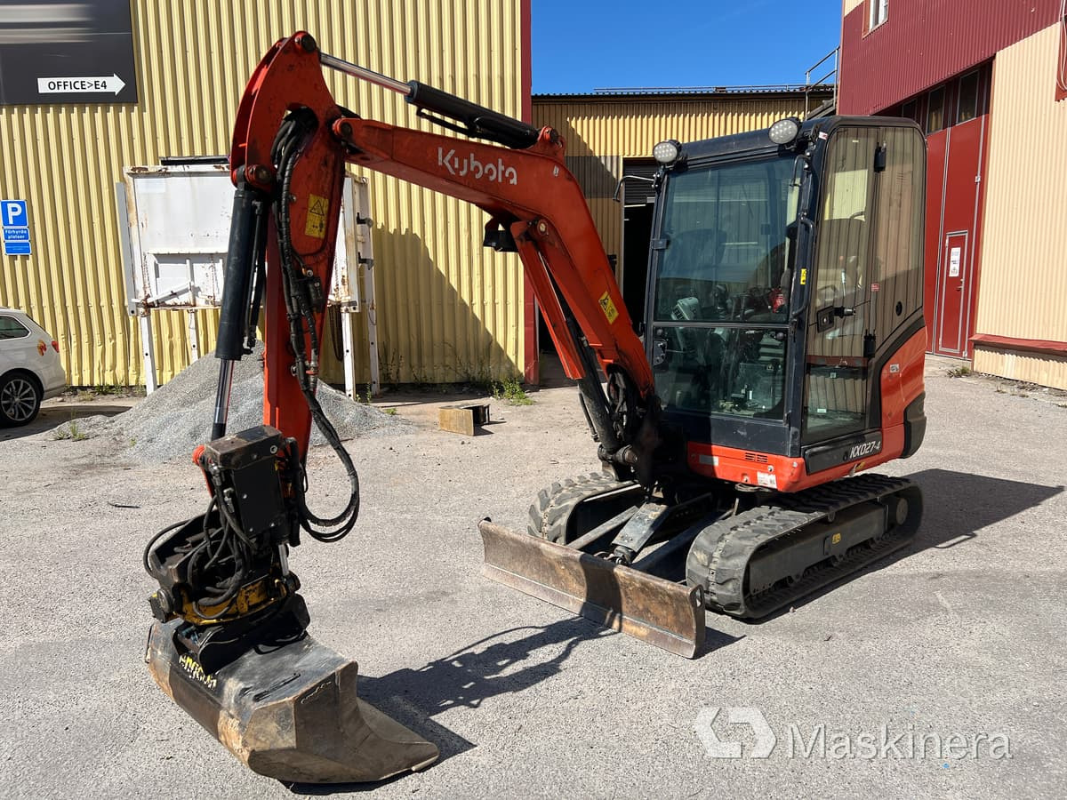 Grävmaskin Kubota KX027-4 - Багер гасеничар: слика 1 Grävmaskin Kubota KX027-4 - Багер гасеничар: слика 1