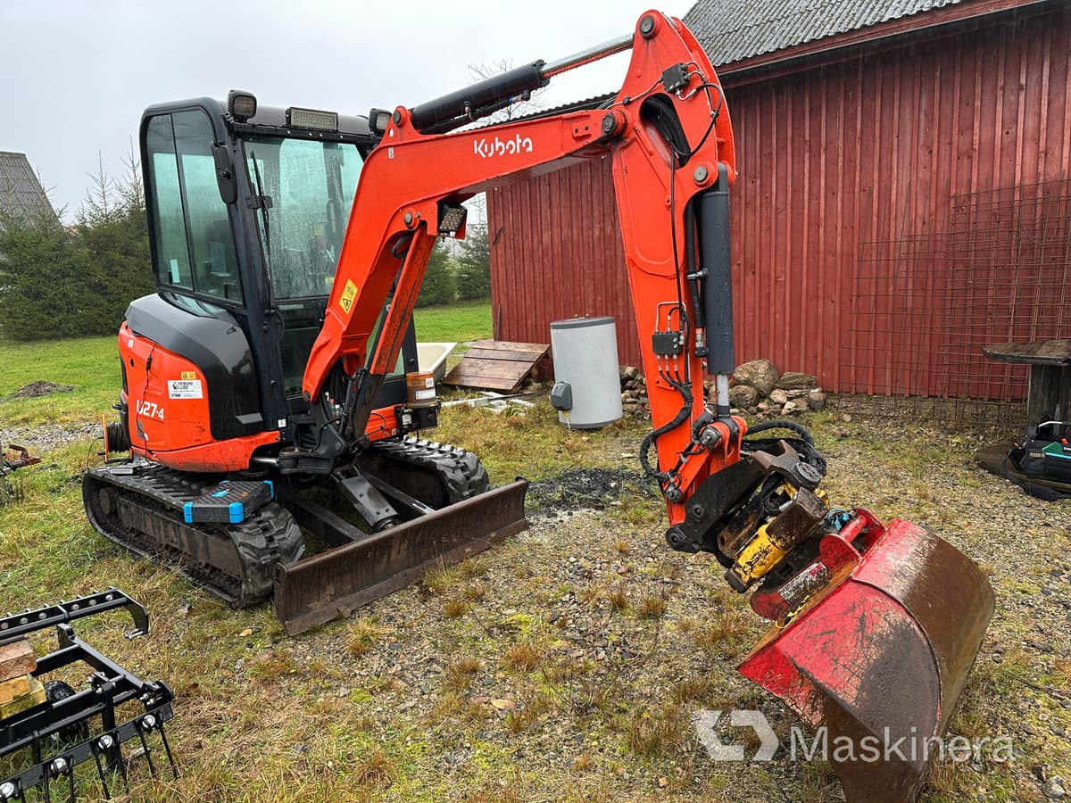 Grävmaskin Kubota U27-4 - Багер гасеничар: слика 3 Grävmaskin Kubota U27-4 - Багер гасеничар: слика 3