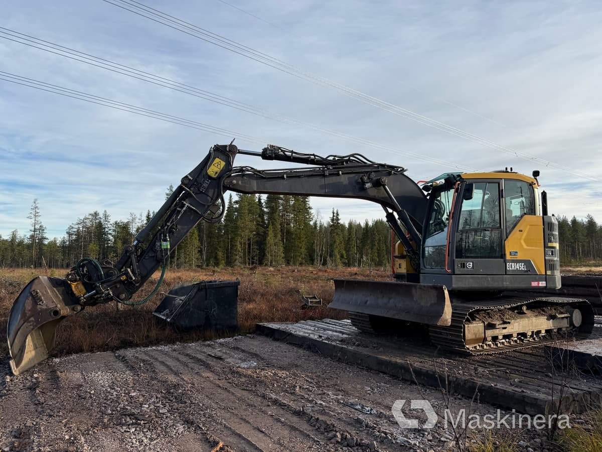 Grävmaskin Volvo ECR145EL - Багер гасеничар: слика 1 Grävmaskin Volvo ECR145EL - Багер гасеничар: слика 1