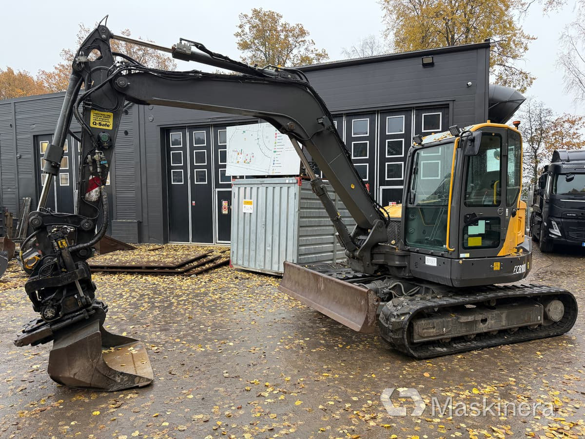 Grävmaskin Volvo ECR88D med tillbehör - Багер гасеничар: слика 1 Grävmaskin Volvo ECR88D med tillbehör - Багер гасеничар: слика 1