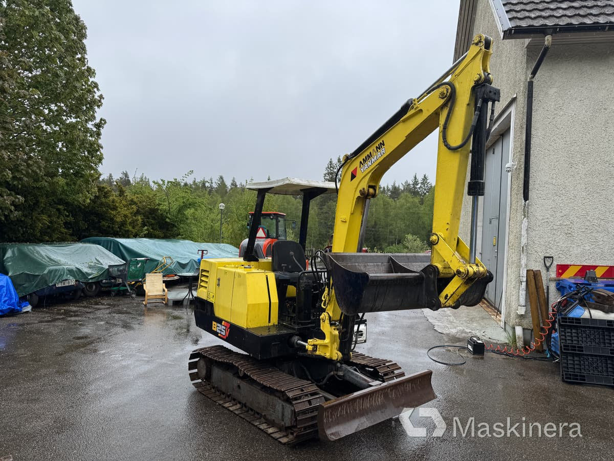 Grävmaskin Yanmar B25V med redskap & transportsläp - Багер гасеничар: слика 3 Grävmaskin Yanmar B25V med redskap & transportsläp - Багер гасеничар: слика 3