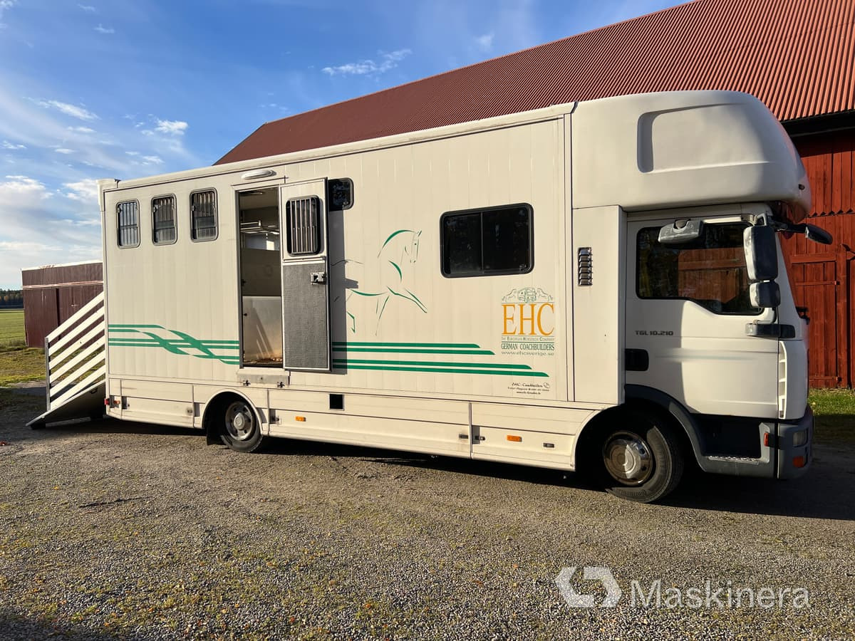 Hästlastbil MAN TGL 10.210 4X2 BL - Камион за коњи: слика 4 Hästlastbil MAN TGL 10.210 4X2 BL - Камион за коњи: слика 4