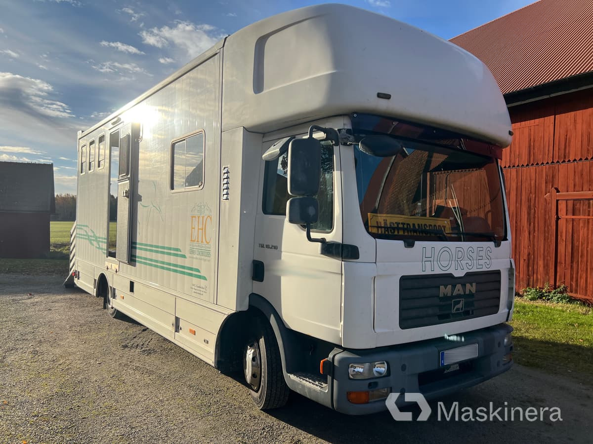 Hästlastbil MAN TGL 10.210 4X2 BL - Камион за коњи: слика 3 Hästlastbil MAN TGL 10.210 4X2 BL - Камион за коњи: слика 3
