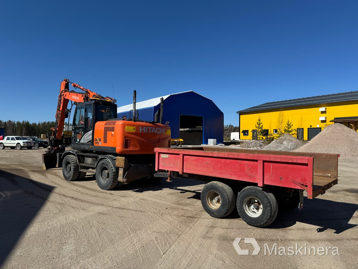 Hitachi ZX170W-5B Hjulgrävare Hitachi ZX170W med vagn - Багер гасеничар: слика 3 Hitachi ZX170W-5B Hjulgrävare Hitachi ZX170W med vagn - Багер гасеничар: слика 3