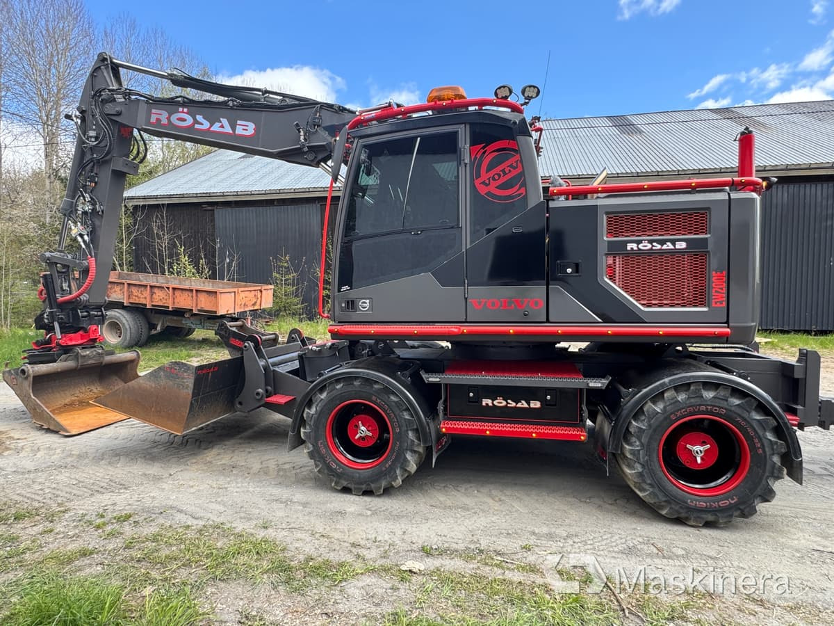 Багер гасеничар Hjulgrävare Volvo EW160E med kärra: слика 10
