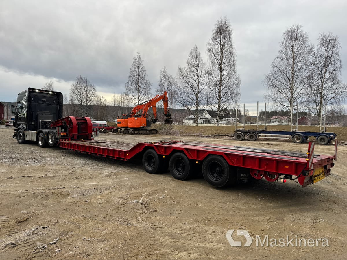 Scania R 620, Hafo H35 Plsbo Lastbil Scania R 620 med maskintrailer - Камион влекач, Автотранспортна полуприколка: слика 4 Scania R 620, Hafo H35 Plsbo Lastbil Scania R 620 med maskintrailer - Камион влекач, Автотранспортна полуприколка: слика 4