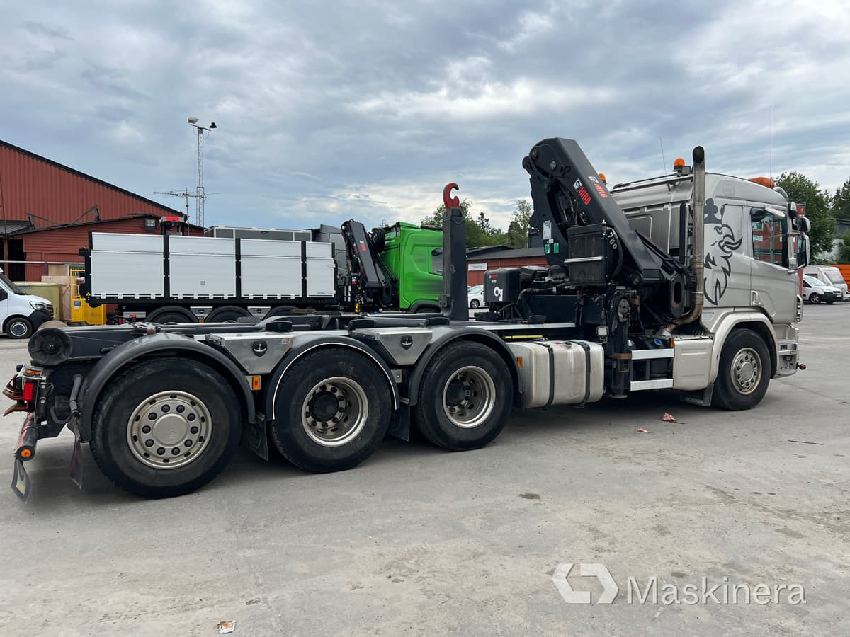 Kranväxlare Scania P410 8x4 - Камион со кука за подигање, Камион со кран: слика 5 Kranväxlare Scania P410 8x4 - Камион со кука за подигање, Камион со кран: слика 5
