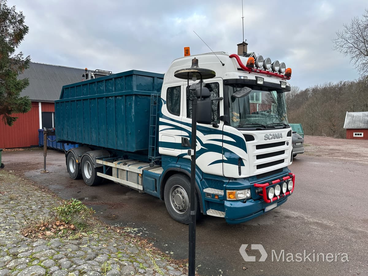 SCANIA R500LB6X4HHA Lastväxlare Scania R500 med FTG V10CX kran - Камион со кука за подигање: слика 3 SCANIA R500LB6X4HHA Lastväxlare Scania R500 med FTG V10CX kran - Камион со кука за подигање: слика 3