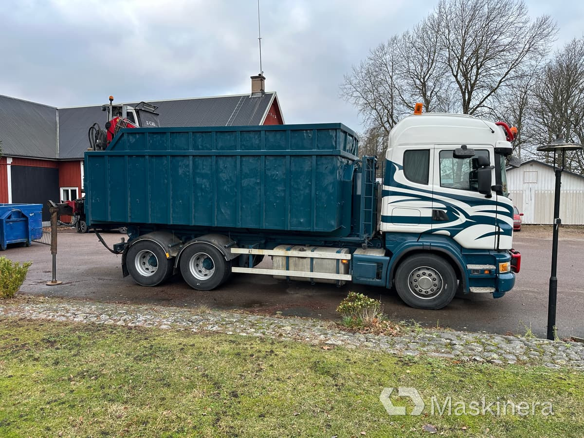 SCANIA R500LB6X4HHA Lastväxlare Scania R500 med FTG V10CX kran - Камион со кука за подигање: слика 4 SCANIA R500LB6X4HHA Lastväxlare Scania R500 med FTG V10CX kran - Камион со кука за подигање: слика 4