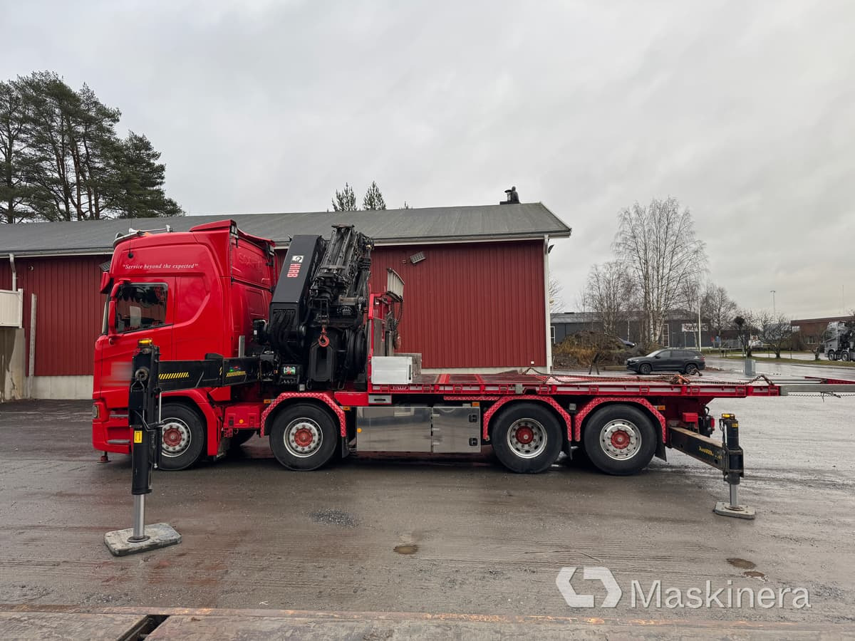 Scania R520B8X2*6NB Kranbil Scania R520 - Камион со платформа, Камион со кран: слика 2 Scania R520B8X2*6NB Kranbil Scania R520 - Камион со платформа, Камион со кран: слика 2