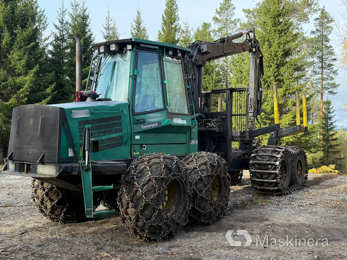 Skotare Timberjack 1410D - Пренесувач на стебла: слика 1 Skotare Timberjack 1410D - Пренесувач на стебла: слика 1