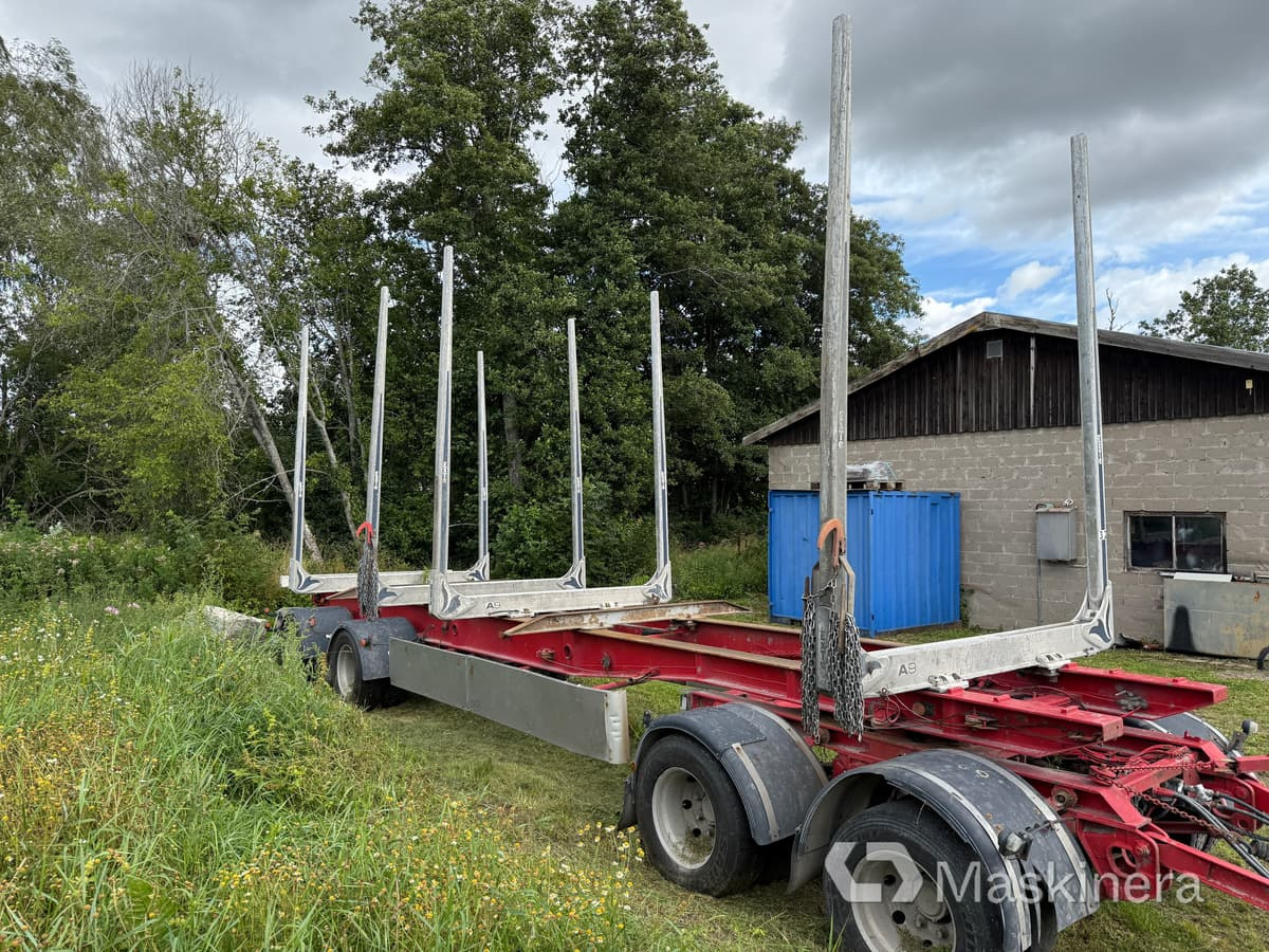 Timmersläp Mjölbysläpet VSP4-104-36 - Приколка за дрва: слика 3 Timmersläp Mjölbysläpet VSP4-104-36 - Приколка за дрва: слика 3