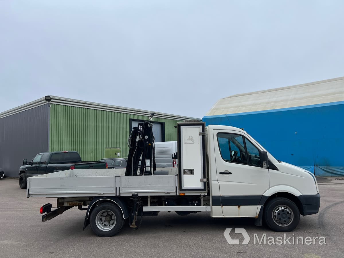 Volkswagen Crafter 50 2.5 TDI Kranbil med flak Volkswagen Crafter - Товарно комбе: слика 4 Volkswagen Crafter 50 2.5 TDI Kranbil med flak Volkswagen Crafter - Товарно комбе: слика 4