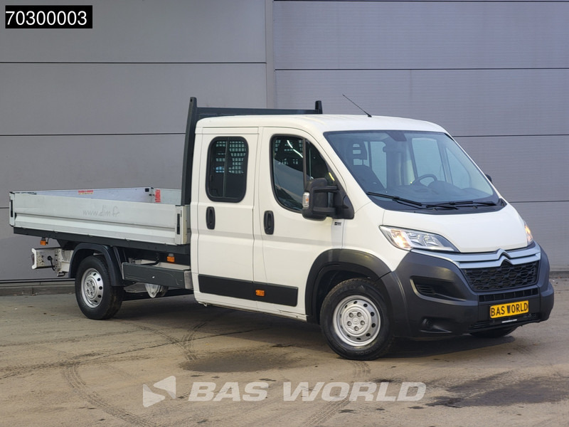 Citroën Jumper 130PK Open Laadbak Dubbel Cabine Euro6 Tipper Benne Kieper - Комбе со отворен сандак: слика 3 Citroën Jumper 130PK Open Laadbak Dubbel Cabine Euro6 Tipper Benne Kieper - Комбе со отворен сандак: слика 3
