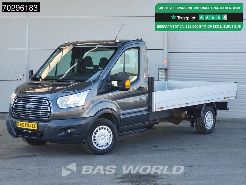 Ford Transit 125pk Open Laadbak Trekhaak Airco Standkachel Pritsche Pickup Open Box Airco Trekhaak Cruise control - Комбе со отворен сандак: слика 1 Ford Transit 125pk Open Laadbak Trekhaak Airco Standkachel Pritsche Pickup Open Box Airco Trekhaak Cruise control - Комбе со отворен сандак: слика 1