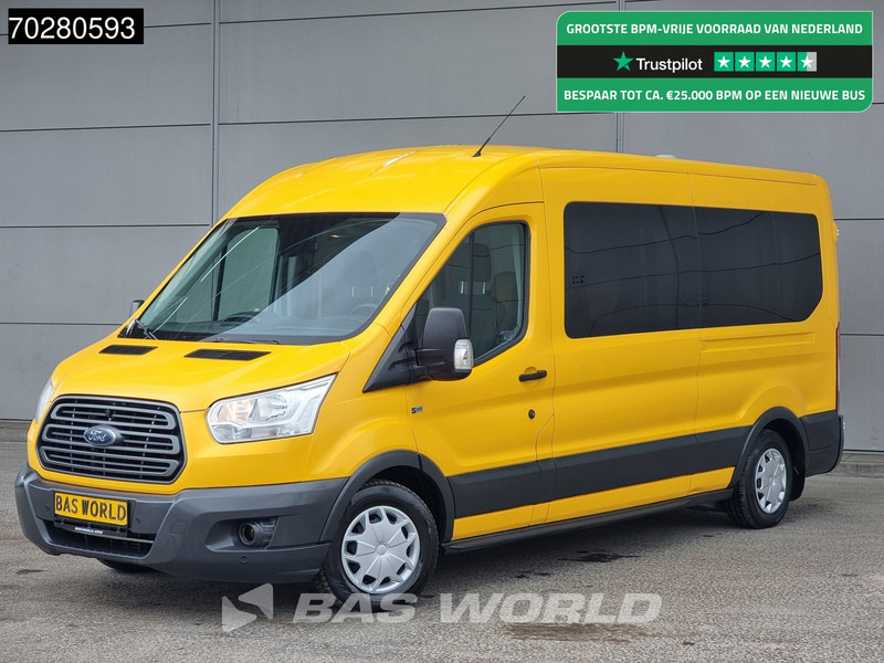 Ford Transit 130pk Personenvervoer Luchtvering Taxi L3H2 Ramp Airco Cruise Parkeersensoren Euro6 Kombi Tourer 11m3 Airco Cruise control - Минибус, Патничко комбе: слика 1 Ford Transit 130pk Personenvervoer Luchtvering Taxi L3H2 Ramp Airco Cruise Parkeersensoren Euro6 Kombi Tourer 11m3 Airco Cruise control - Минибус, Патничко комбе: слика 1