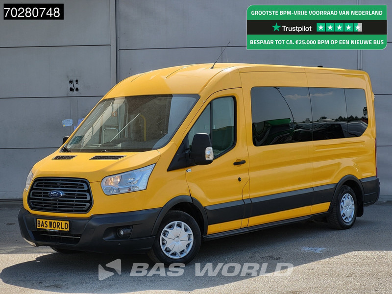 Ford Transit 130pk Personenvervoer Luchtvering Taxi L3H2 Ramp Airco Cruise Parkeersensoren Euro6 Kombi Tourer 11m3 Airco Cruise control - Минибус, Патничко комбе: слика 1 Ford Transit 130pk Personenvervoer Luchtvering Taxi L3H2 Ramp Airco Cruise Parkeersensoren Euro6 Kombi Tourer 11m3 Airco Cruise control - Минибус, Патничко комбе: слика 1
