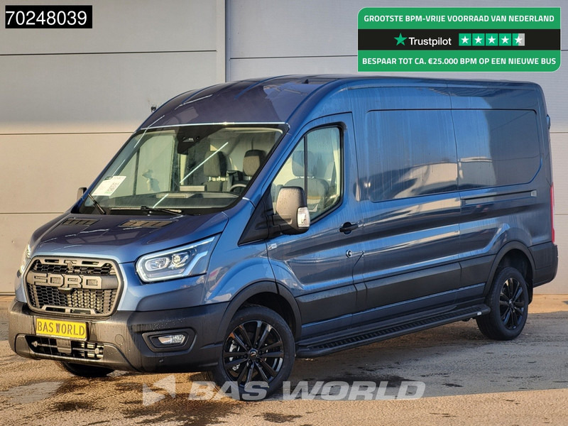 Ford Transit 165pk Automaat Black Edition Limited Raptor Grill L3H2 New model! CarPlay Xenon Camera 11m3 Airco Cruise control - Товарно комбе: слика 1 Ford Transit 165pk Automaat Black Edition Limited Raptor Grill L3H2 New model! CarPlay Xenon Camera 11m3 Airco Cruise control - Товарно комбе: слика 1