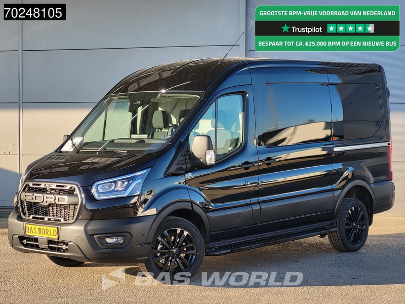 Ford Transit 165pk Automaat Limited Black Edition Dubbele schuifdeur Raptor Grill L2H2 ACC 360camera Navi CarPlay Xenon Camera 10m3 Airco - Товарно комбе: слика 1 Ford Transit 165pk Automaat Limited Black Edition Dubbele schuifdeur Raptor Grill L2H2 ACC 360camera Navi CarPlay Xenon Camera 10m3 Airco - Товарно комбе: слика 1