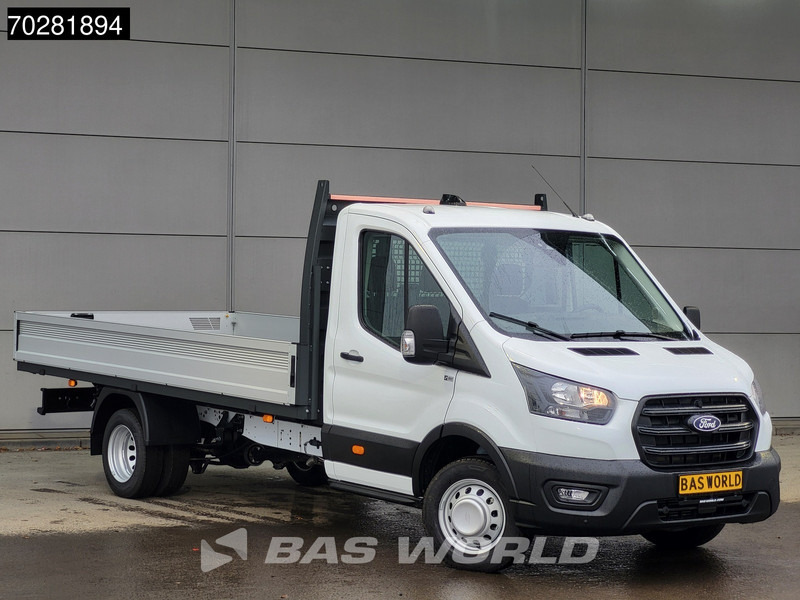 Ford Transit 165pk Open Laadbak 3,5t Trekhaak Dubbellucht Airco Cruise Camera Parkeersensoren Euro6 Pritsche Pickup Airco Trekhaak Cruise con - Комбе со отворен сандак: слика 3 Ford Transit 165pk Open Laadbak 3,5t Trekhaak Dubbellucht Airco Cruise Camera Parkeersensoren Euro6 Pritsche Pickup Airco Trekhaak Cruise con - Комбе со отворен сандак: слика 3