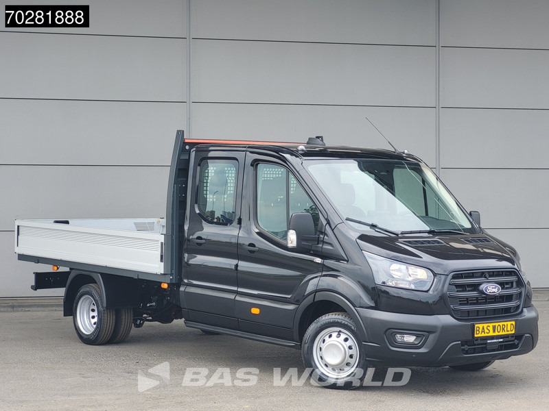 Ford Transit 170pk Automaat Dubbel Cabine 3500kg Trekhaak Open Laadbak Pritsche SYNC4 scherm CarPlay Camera Airco Trekhaak Cruise control - Комбе со отворен сандак: слика 3 Ford Transit 170pk Automaat Dubbel Cabine 3500kg Trekhaak Open Laadbak Pritsche SYNC4 scherm CarPlay Camera Airco Trekhaak Cruise control - Комбе со отворен сандак: слика 3