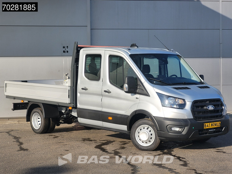 Ford Transit 170pk Automaat Dubbel Cabine 3500kg Trekhaak Open Laadbak Pritsche SYNC4 scherm CarPlay Camera Pickup Airco Trekhaak Cruise cont - Комбе со отворен сандак: слика 3 Ford Transit 170pk Automaat Dubbel Cabine 3500kg Trekhaak Open Laadbak Pritsche SYNC4 scherm CarPlay Camera Pickup Airco Trekhaak Cruise cont - Комбе со отворен сандак: слика 3