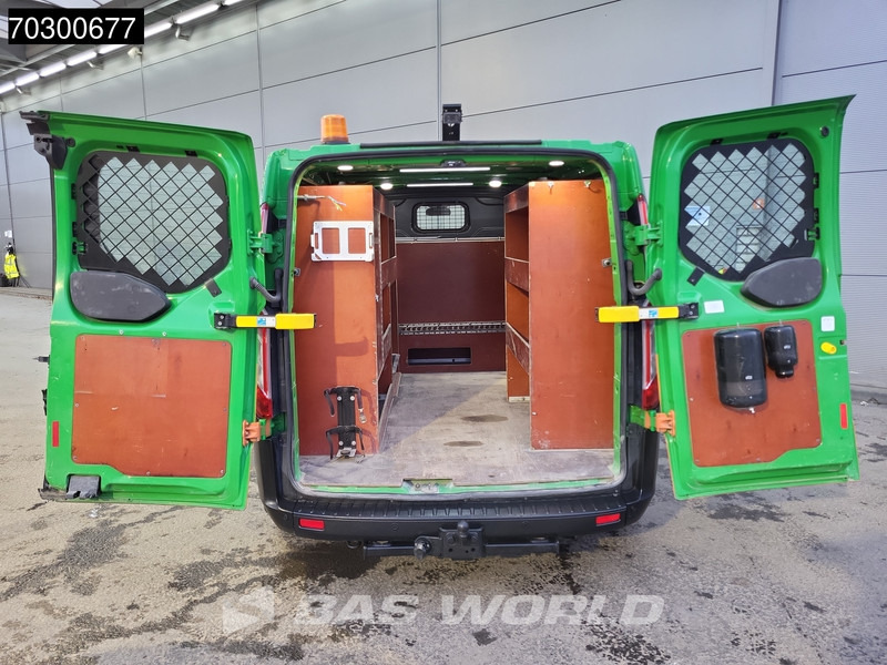 Мало комбе Ford Transit Custom 105pk L2H1 Trekhaak Xenon LED Navi Airco Cruise Camera Parkeersensoren Werkplaatsinrichting APK 10-2026 Euro6 L2 Airco Trekhaak: слика 6