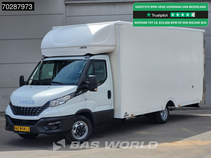 Iveco 35C14 Automaat Luchtvering 530cm lang! Verkoopwagen Bakwagen Airco Cruise Camera Euro6 Meubelbak Plancher Foodtruck Paardenwagen 30m3 - Комбе фургон: слика 1 Iveco 35C14 Automaat Luchtvering 530cm lang! Verkoopwagen Bakwagen Airco Cruise Camera Euro6 Meubelbak Plancher Foodtruck Paardenwagen 30m3 - Комбе фургон: слика 1